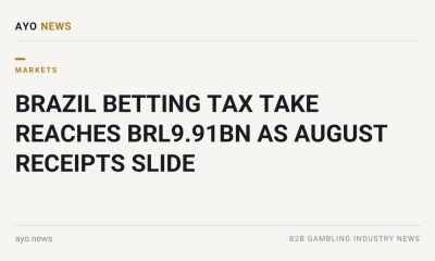 Brazil betting tax revenue news card