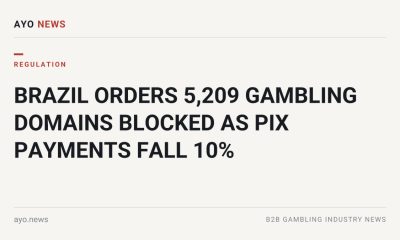 Brazil Orders 5,209 Gambling Domains Blocked As Pix Payments Fall 10%
