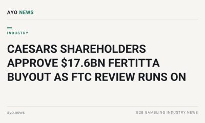 Caesars Fertitta merger news card
