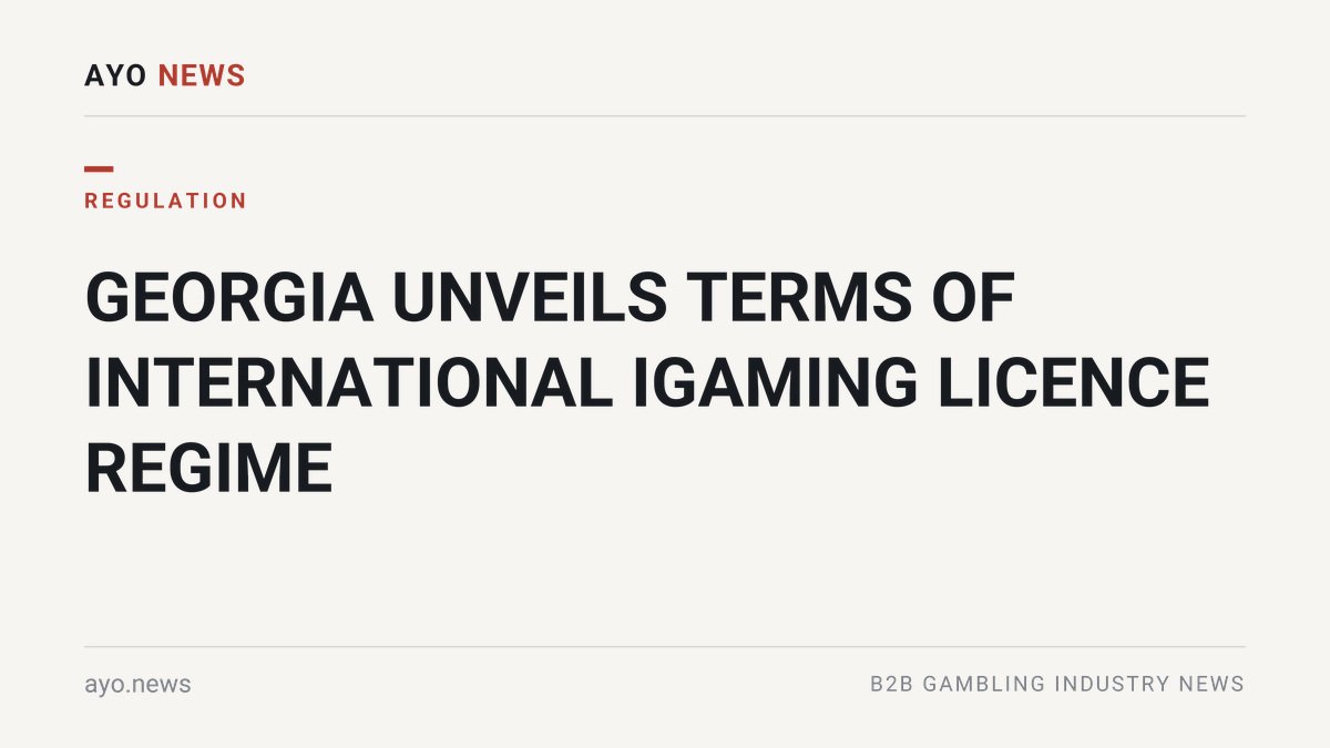 Illustration for Georgia's new international iGaming licence regime