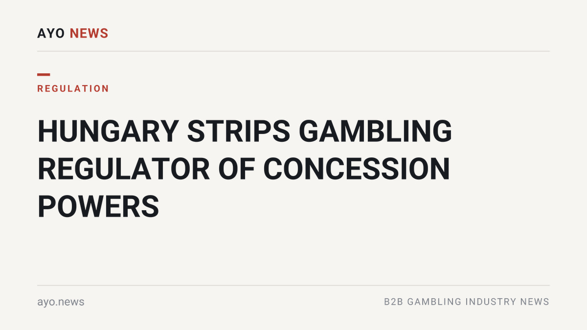 Hungary gambling regulator news card