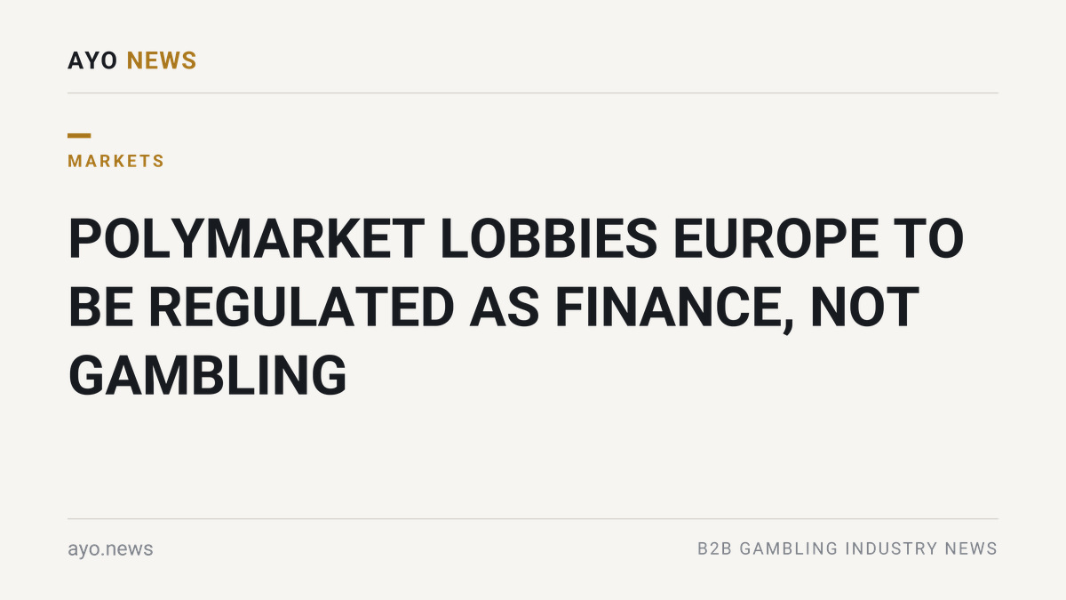 Polymarket European regulation news card