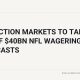 Prediction markets NFL wagering forecast