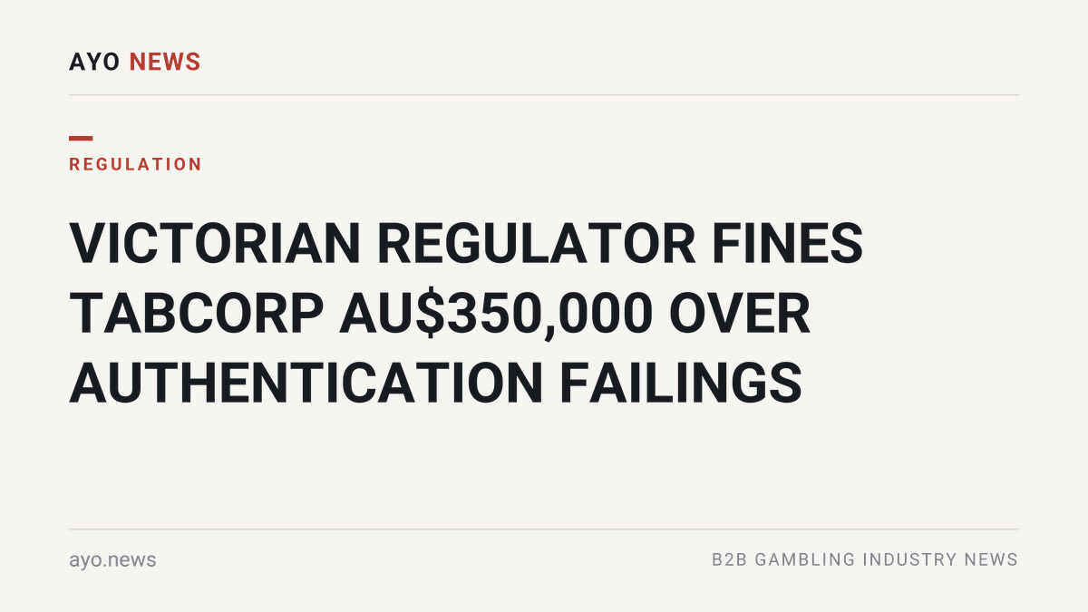 Tabcorp Victorian regulator fine news card