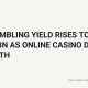 Illustration for UK Gambling Commission annual industry statistics showing GGY of 17.5 billion pounds