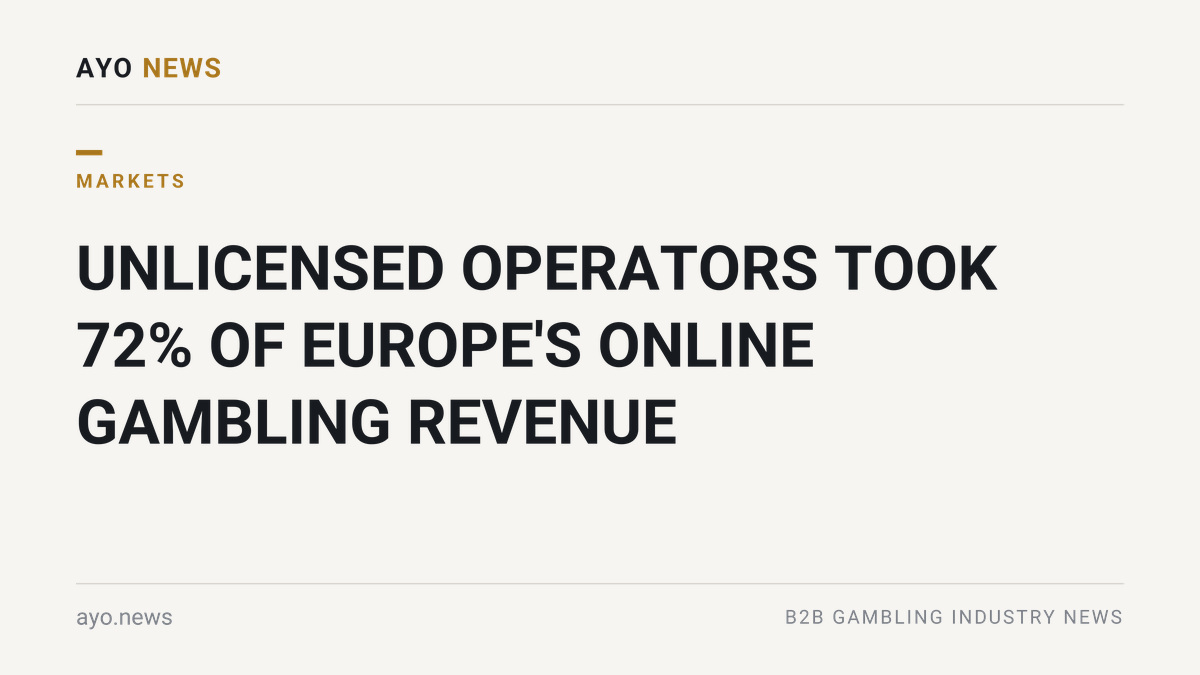 European unregulated gambling revenue news card