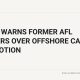 Acma Warns Former Afl Players Over Offshore Casino Promotion