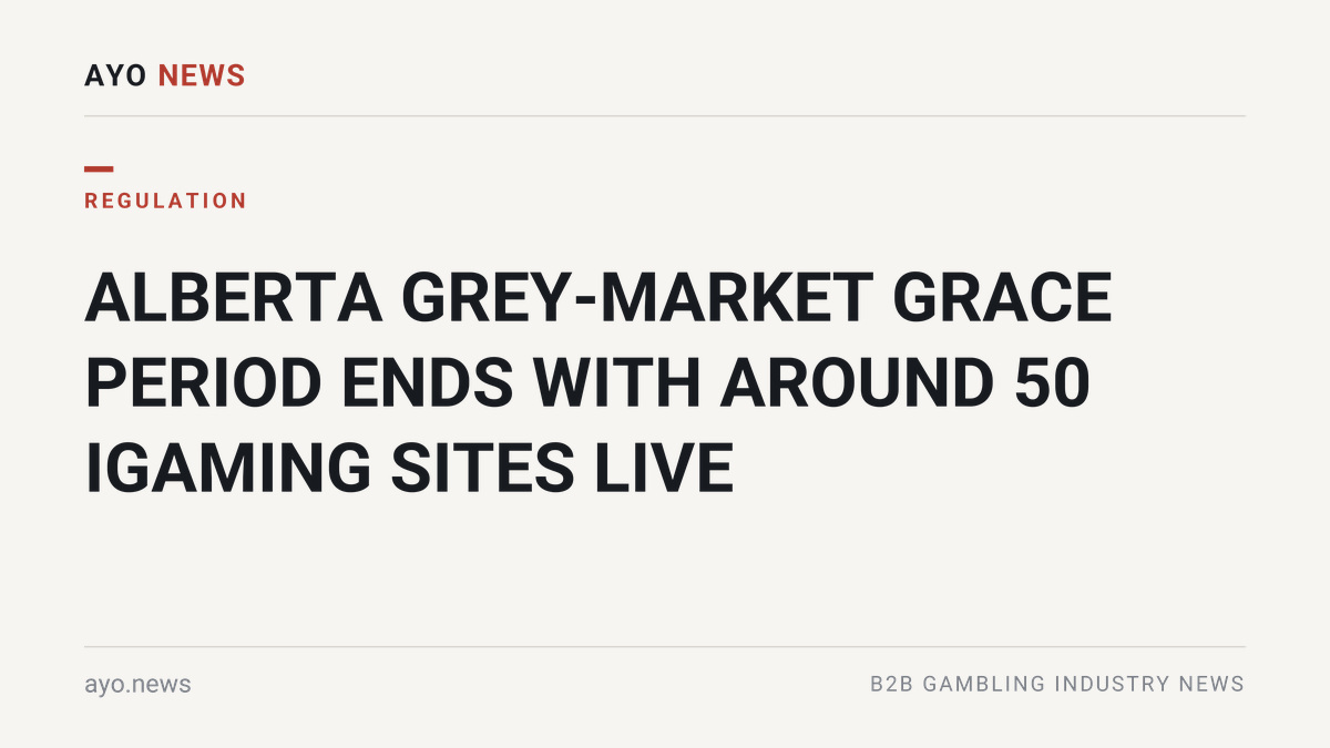 Alberta iGaming grace period ends headline card