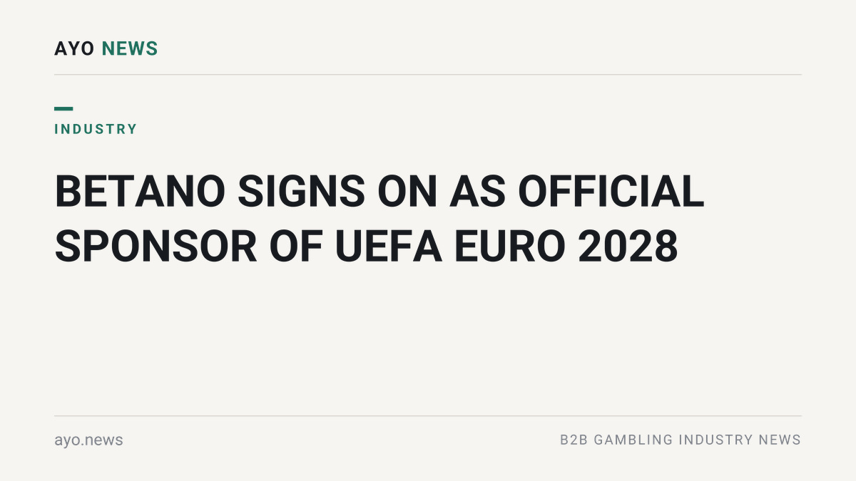 Betano Signs On As Official Sponsor Of Uefa Euro 2028