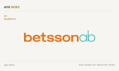 Betsson AB logo on AYO News card