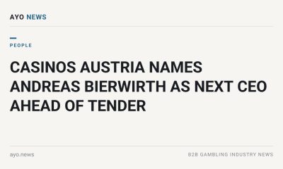 Casinos Austria Names Andreas Bierwirth As Next Ceo Ahead Of Tender