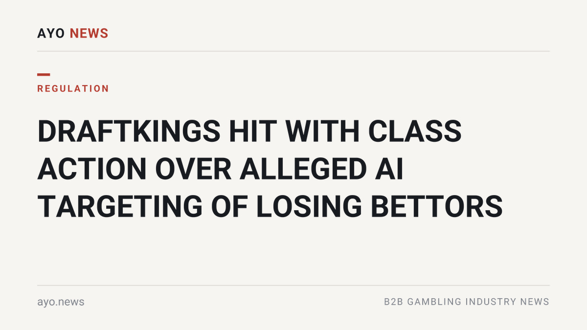 Draftkings Hit With Class Action Over Alleged Ai Targeting Of Losing Bettors