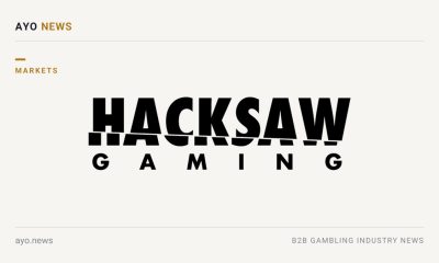 Hacksaw logo card for B2B prediction markets launch