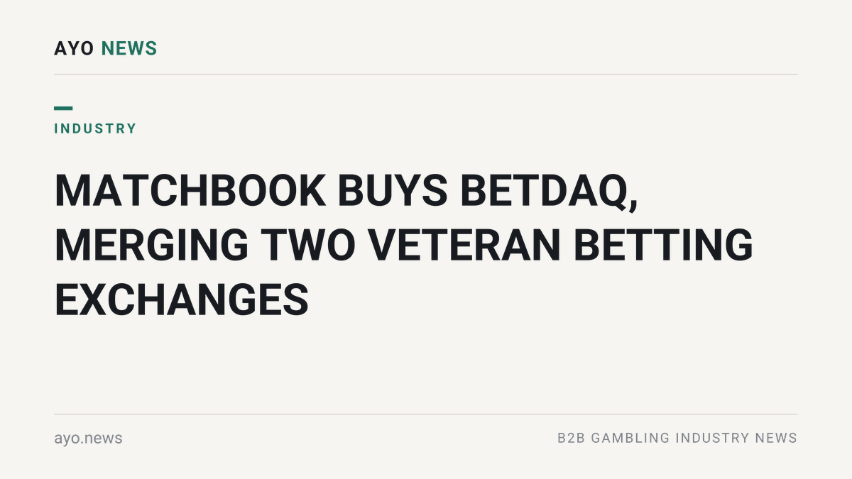Matchbook acquires Betdaq headline card