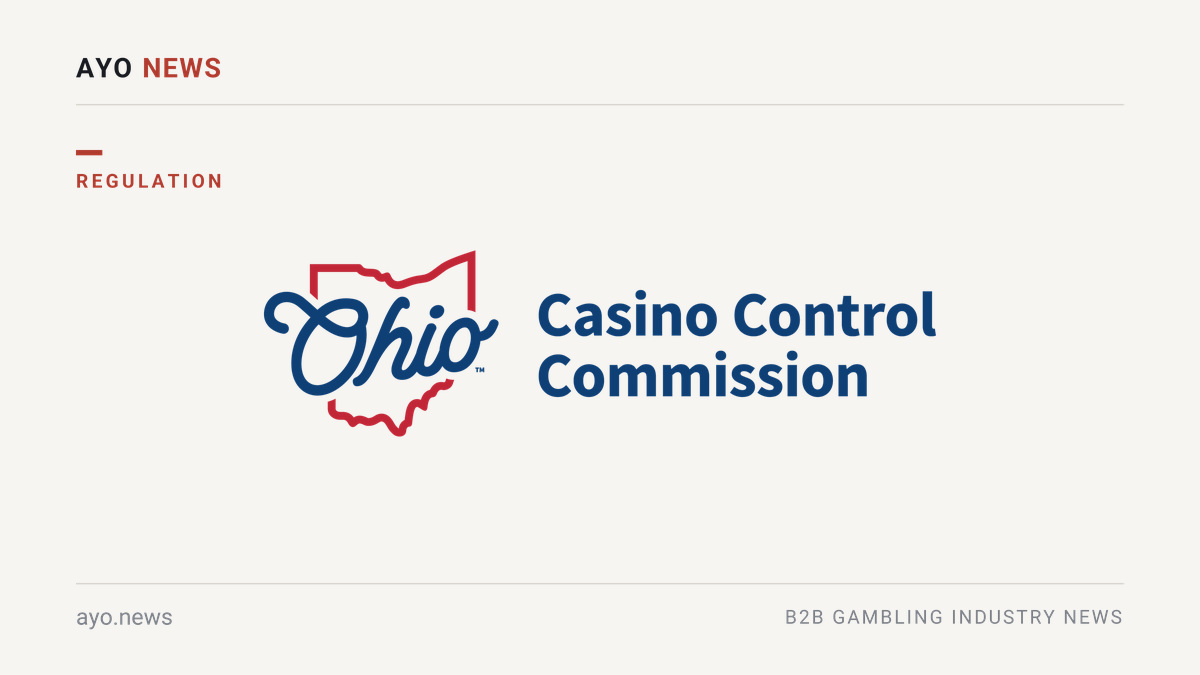 Ohio Casino Control Commission logo on AYO News card