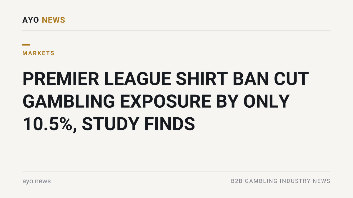 Premier League gambling marketing study headline card