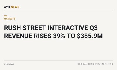 Rush Street Interactive Q3 results headline card