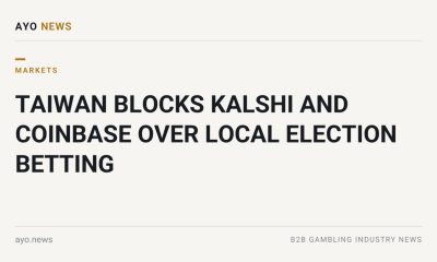 Taiwan Blocks Kalshi And Coinbase Over Local Election Betting