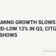 Us Igaming Growth Slows To Record-Low 12% In Q3, Citizens Data Shows