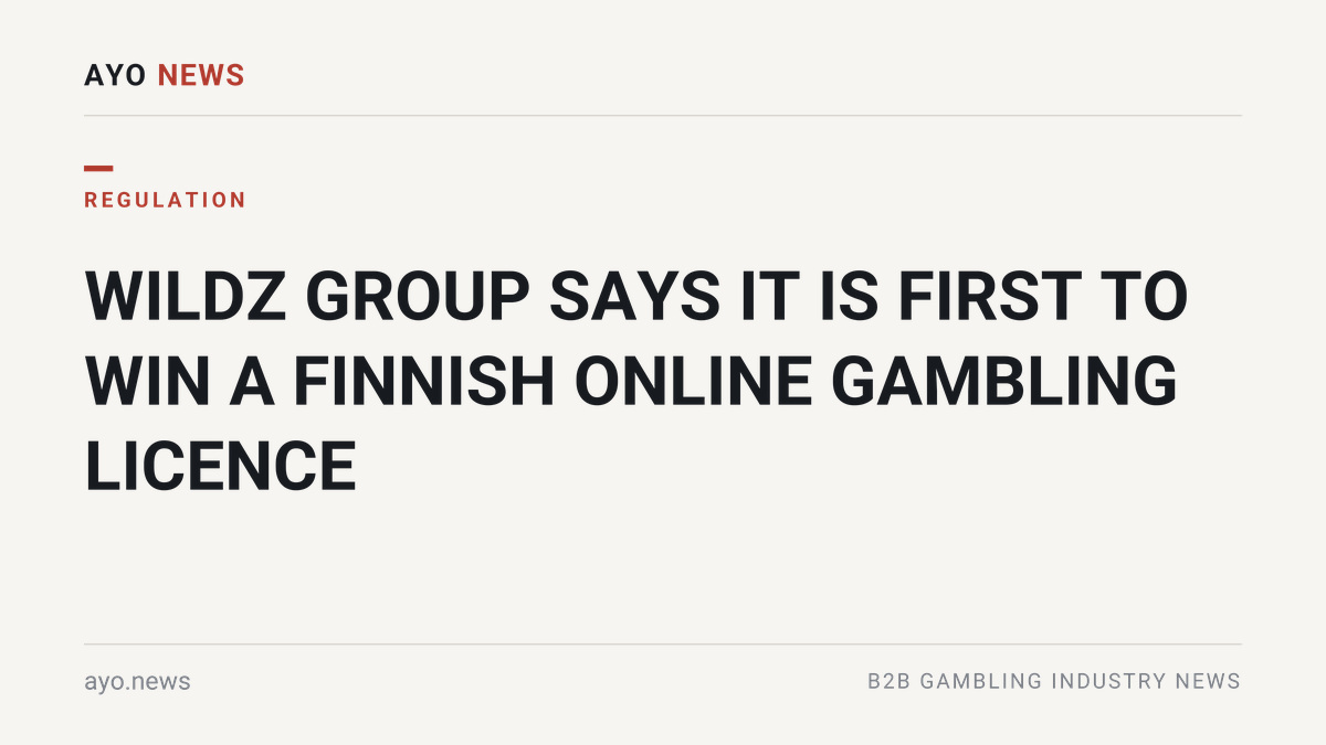 Wildz Group Says It Is First To Win A Finnish Online Gambling Licence